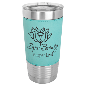 20oz Leather Engraved Tumbler