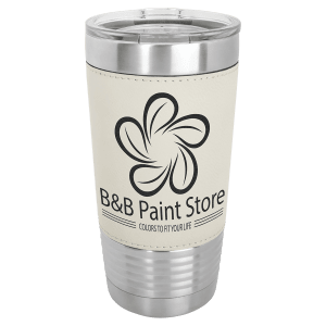 20oz Leather Engraved Tumbler